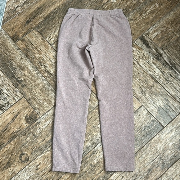 Varley Hanley Tailored Cotton Sweatpants in Ash Rose XS Xsmall - Picture 5 of 5
